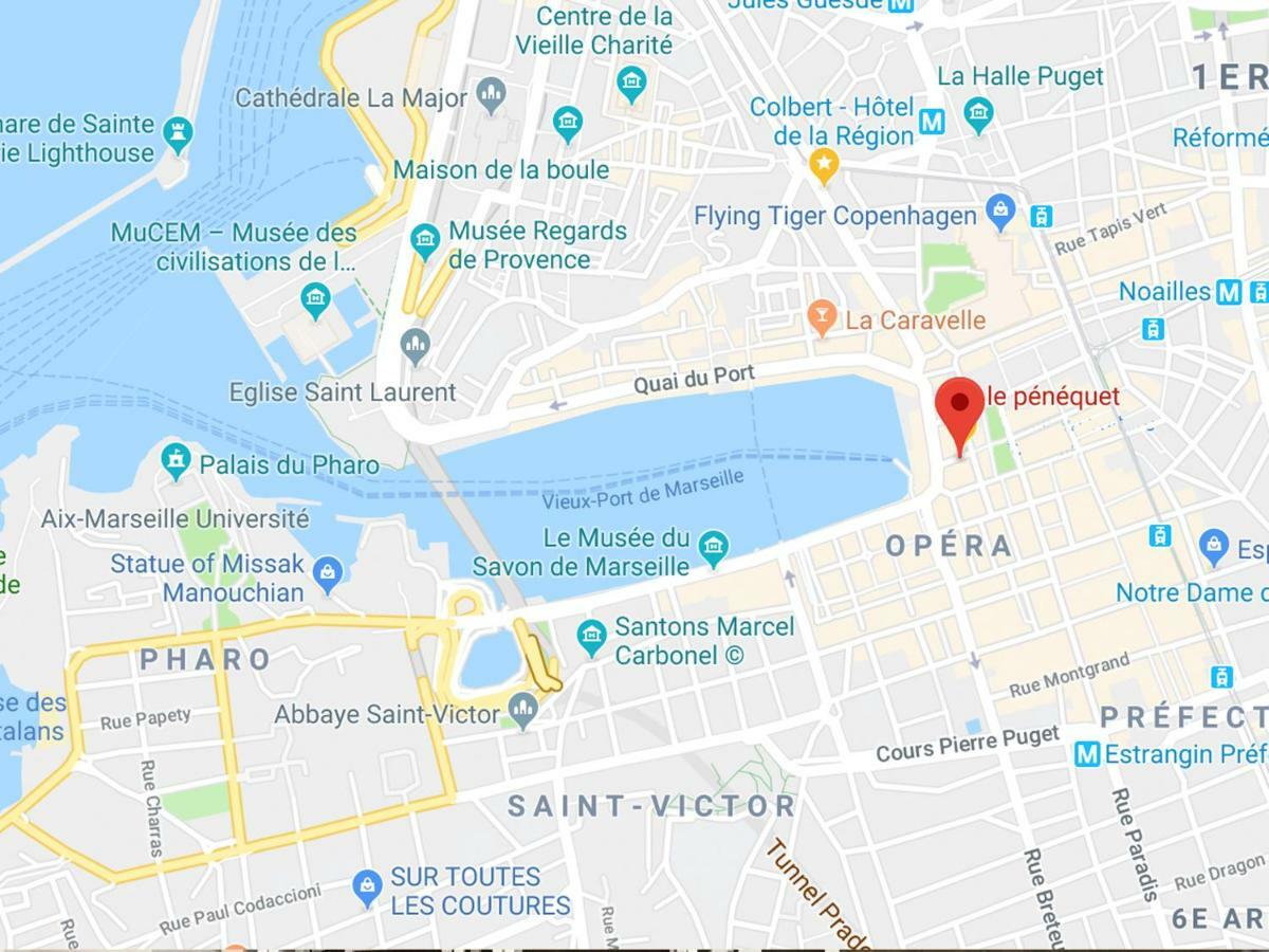 Le Penequet : L'Appartement Du Vieux Port ☺ Marseille Eksteriør bilde